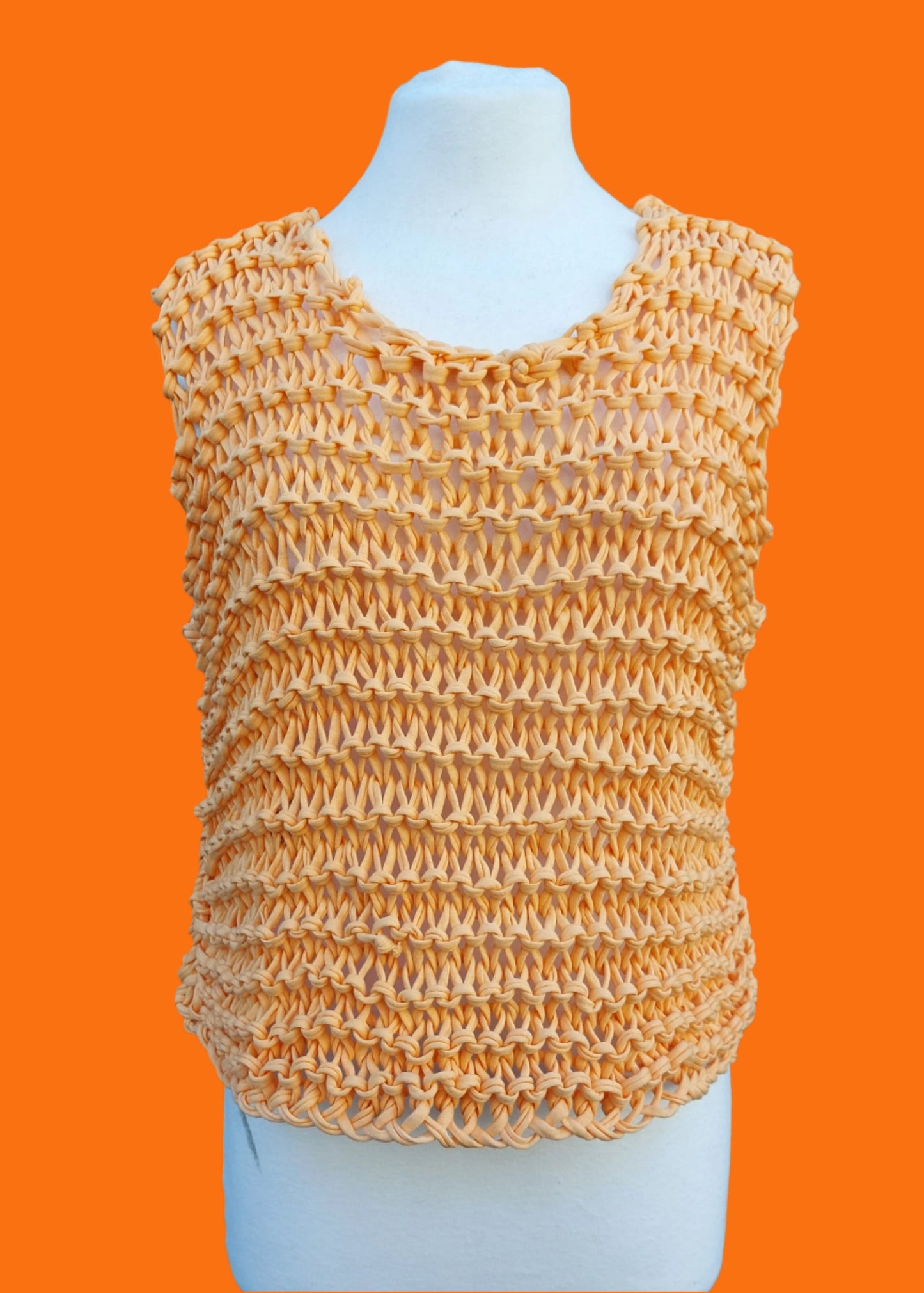 Chunky Hand Knitted Summer Top