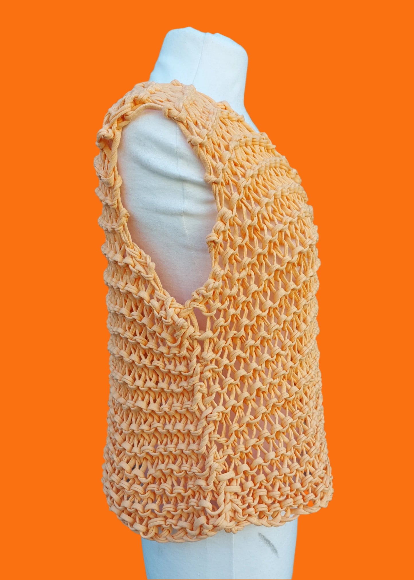 Chunky Hand Knitted Summer Top