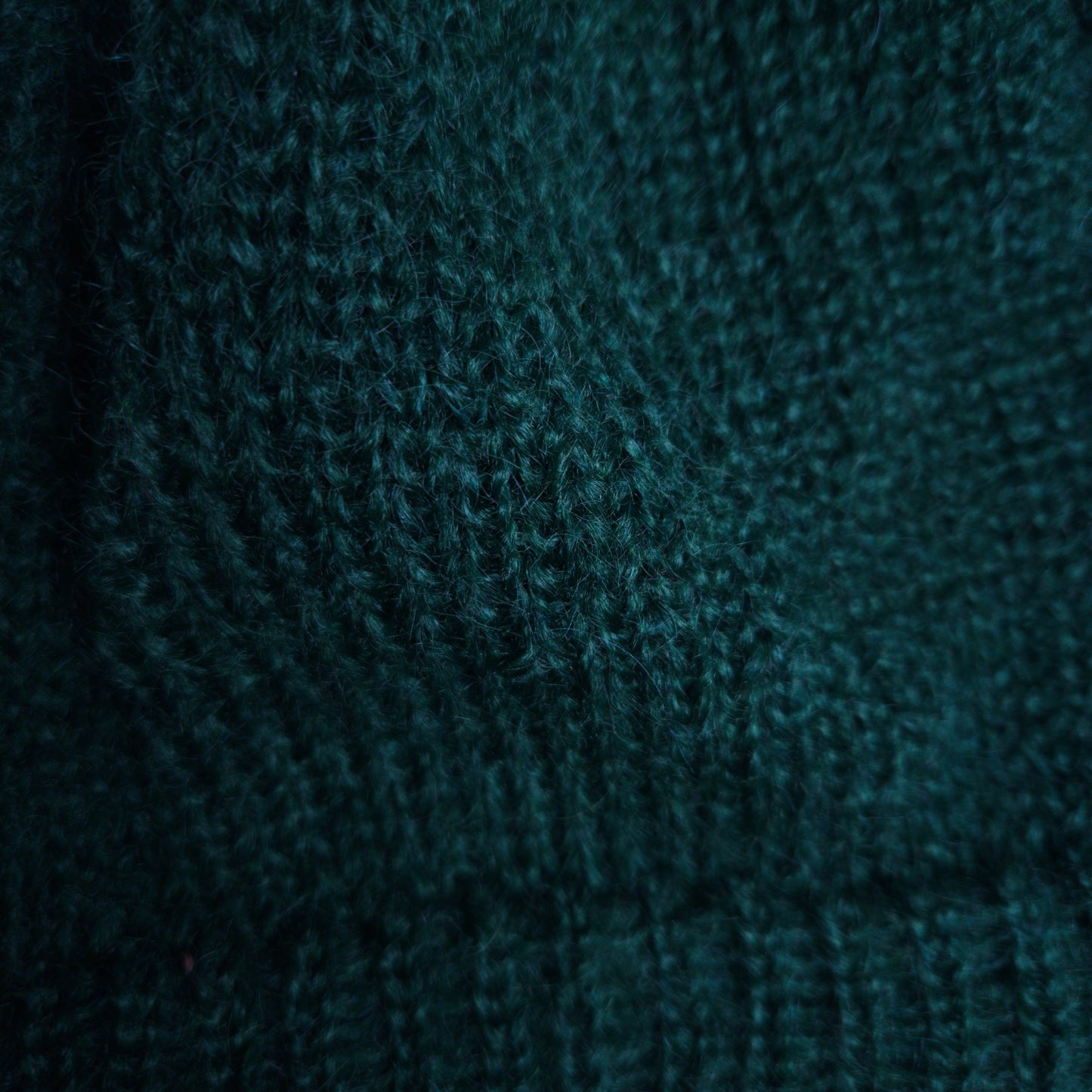 Mohair Hat - Green