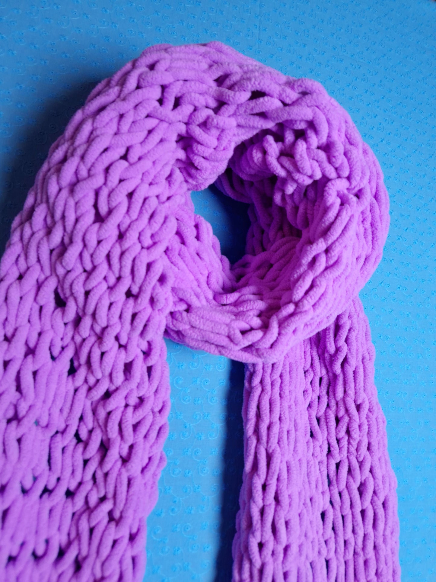 Squishy Scarf - Lilac