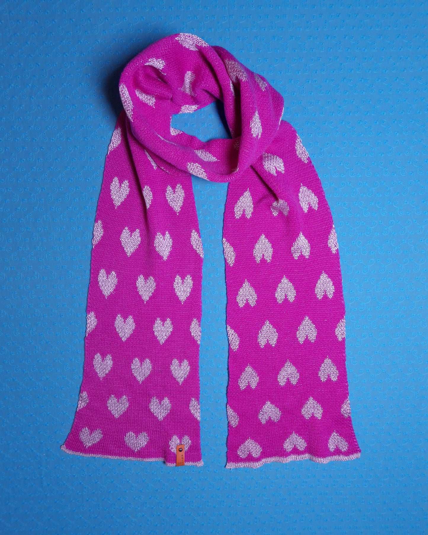 I Heart My Scarf - Fuchsia