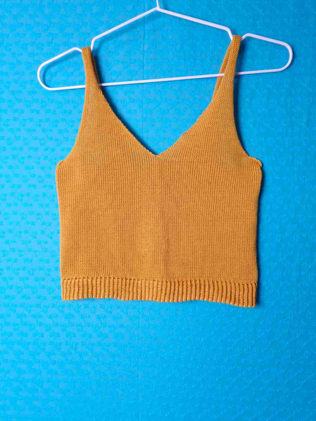 Crop Top Organic Cotton Sunshine