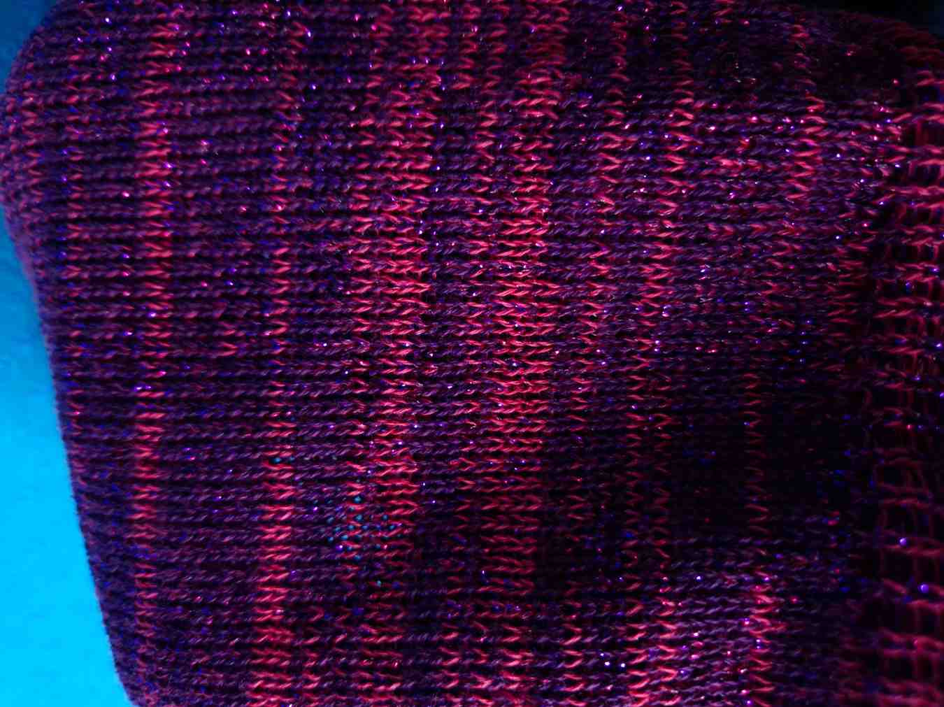 Crop Top Purple Glitter