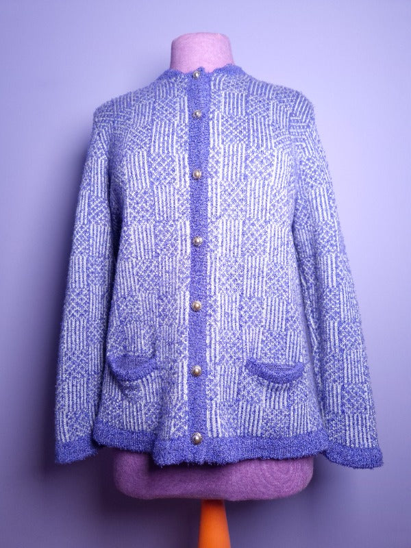 Vintage Handmade Knitted Jackets with Button Fastening by Ursula
