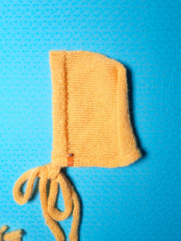 Mohair Bonnet - Yellow