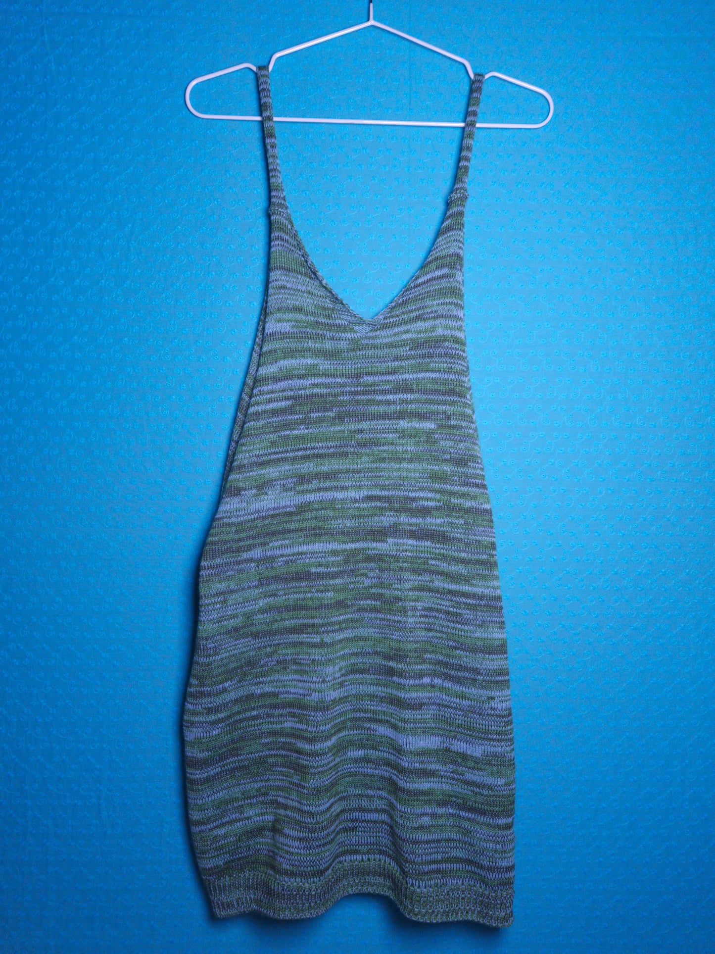 Dungaree Dress - Green