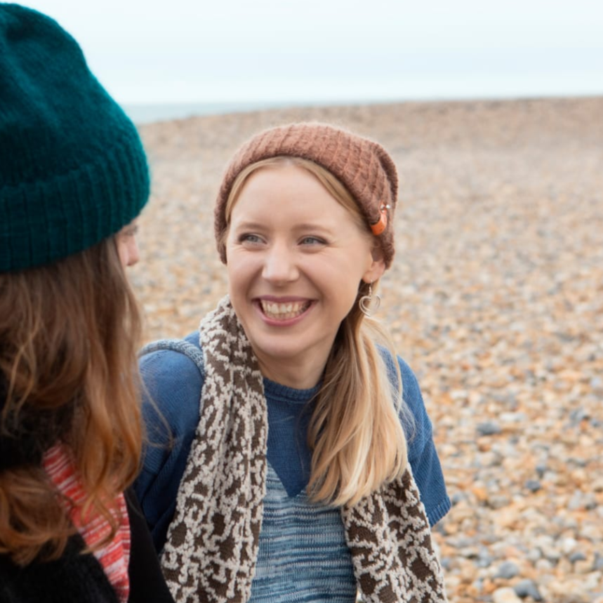 Mohair Hat - Brown