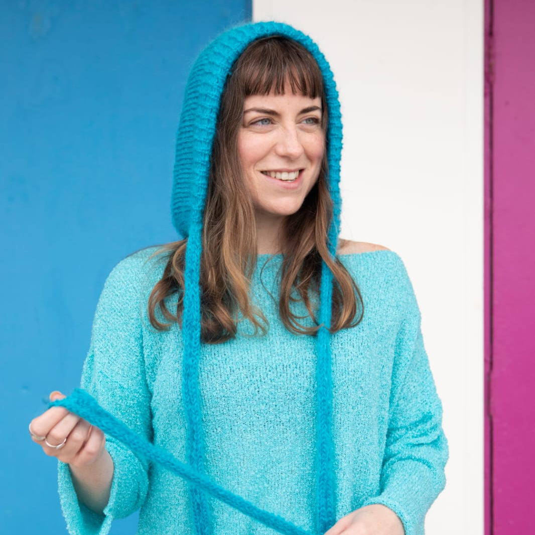 Mohair Bonnet - Turquoise