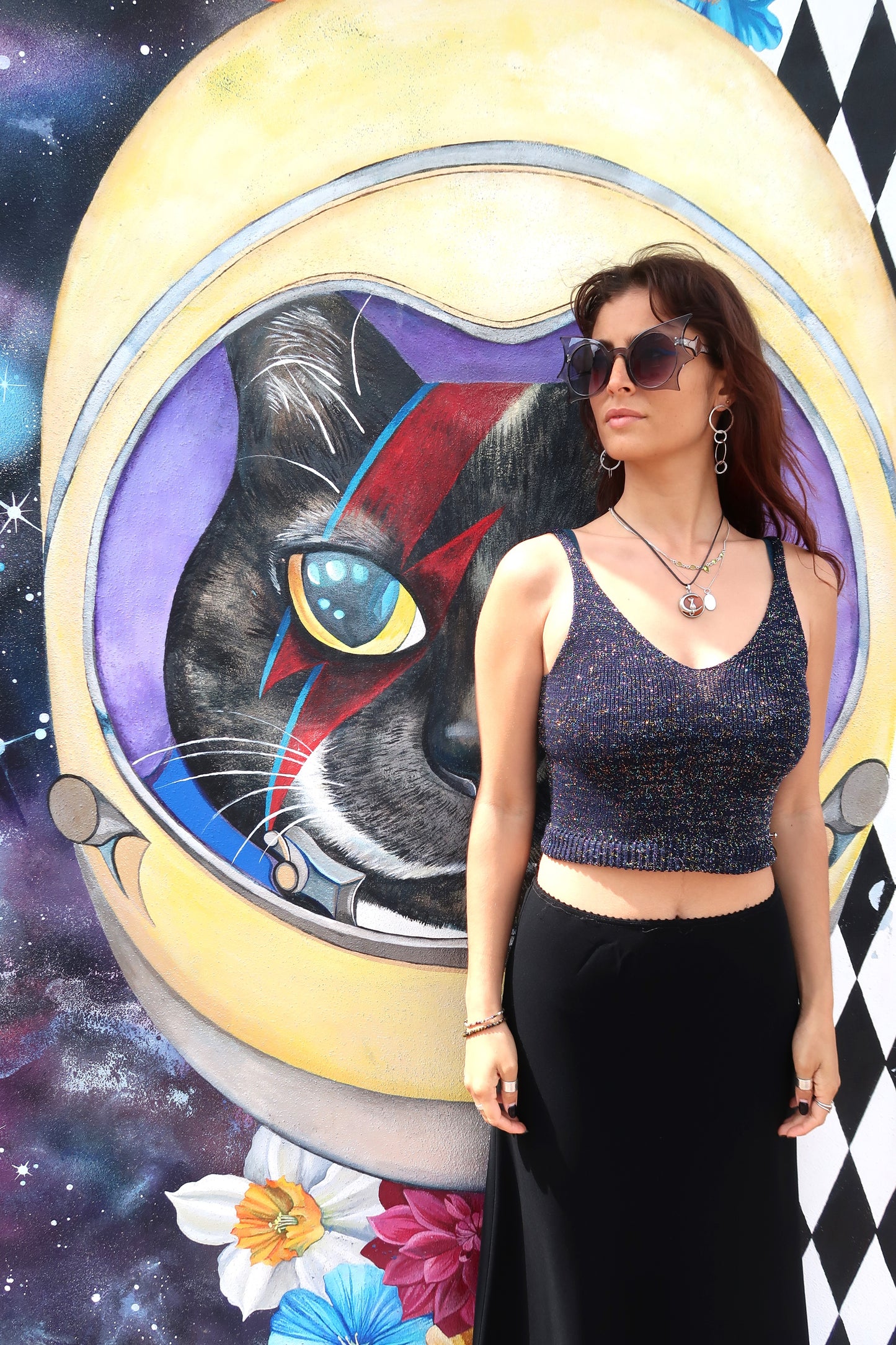 Crop Top Night Sky