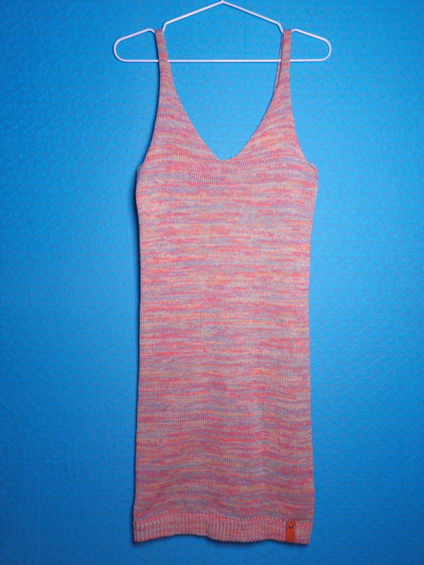 Knitted Dress - Peach