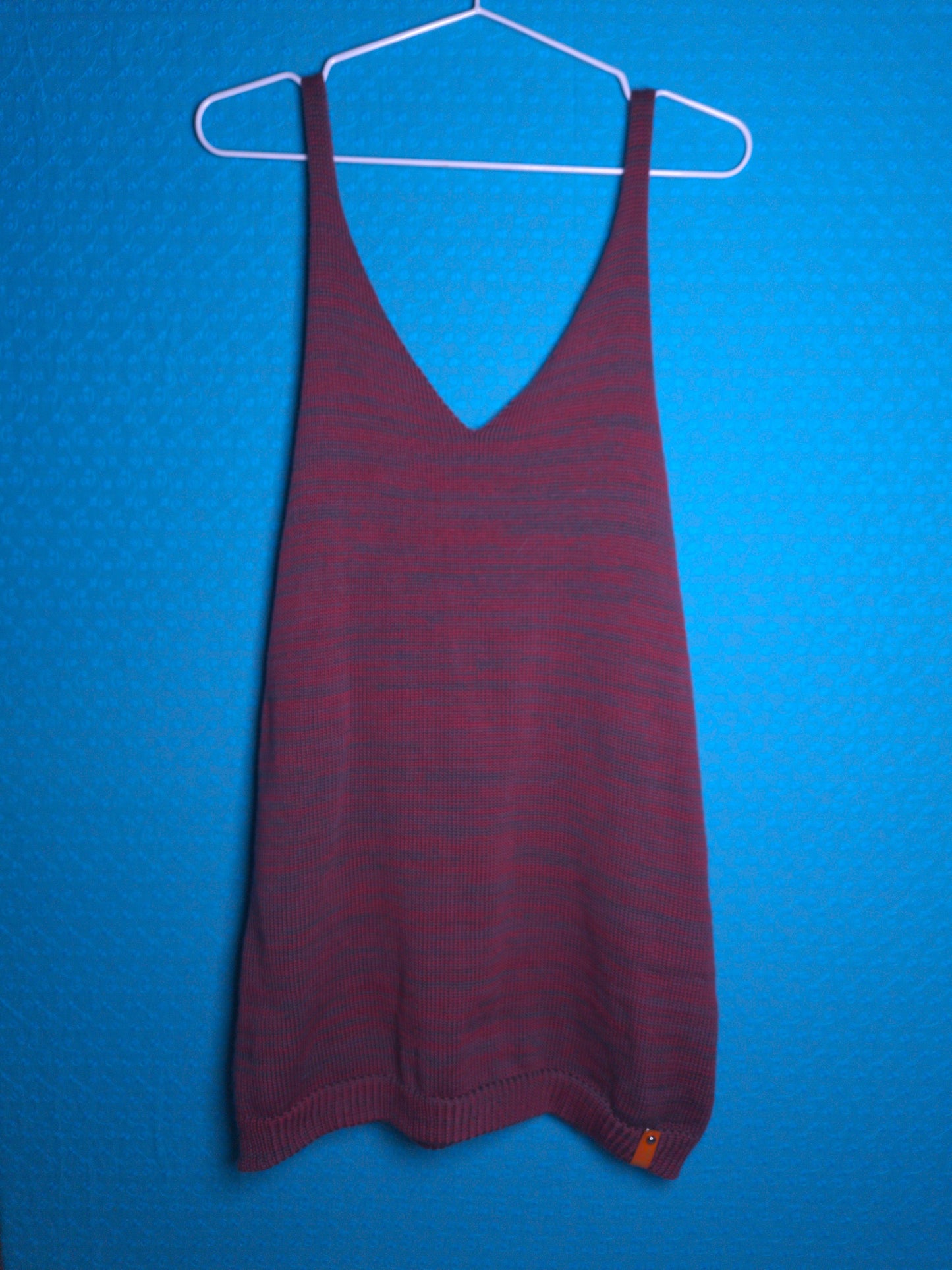 Dungaree Dress - Maroon