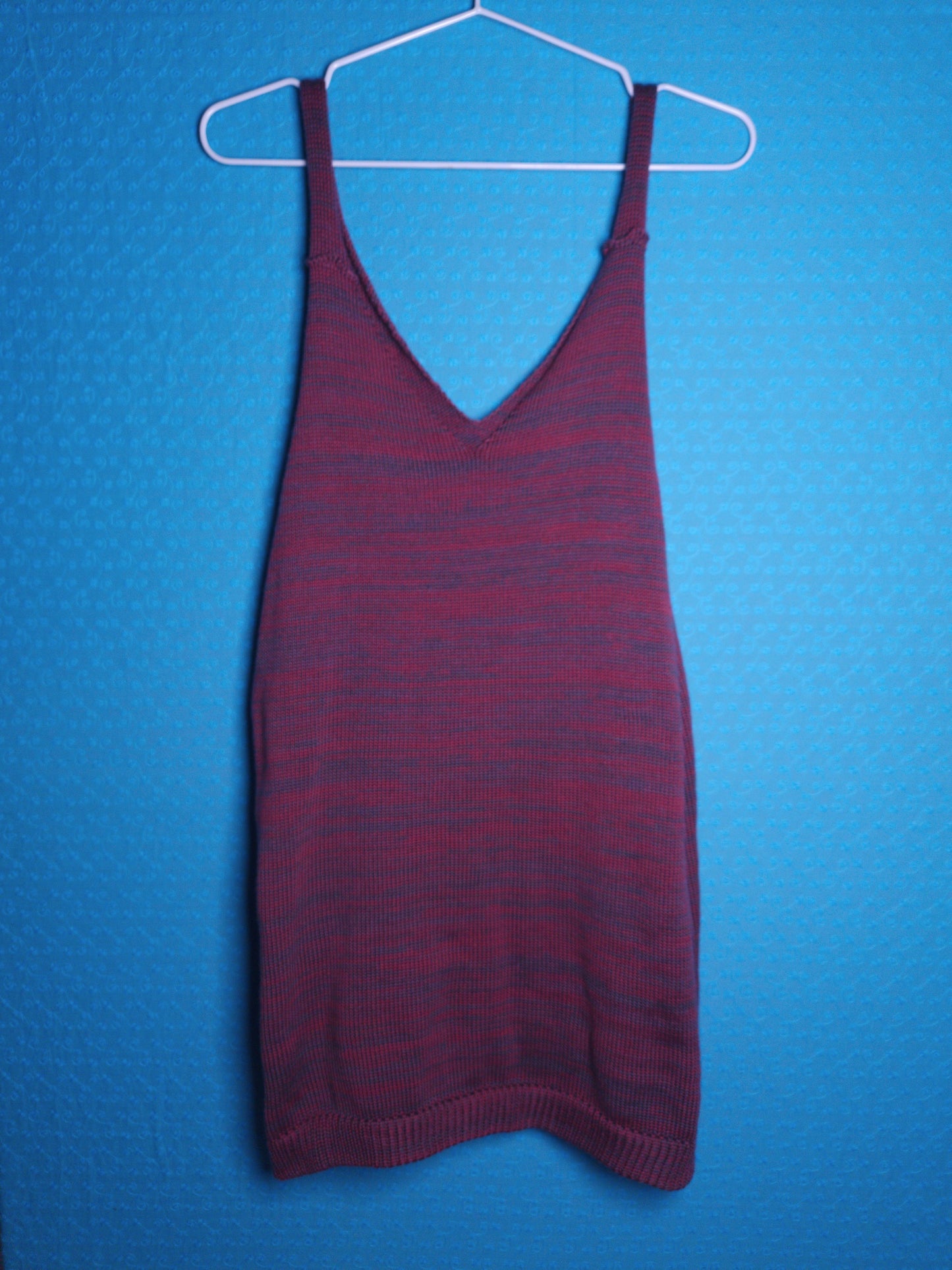 Dungaree Dress - Maroon