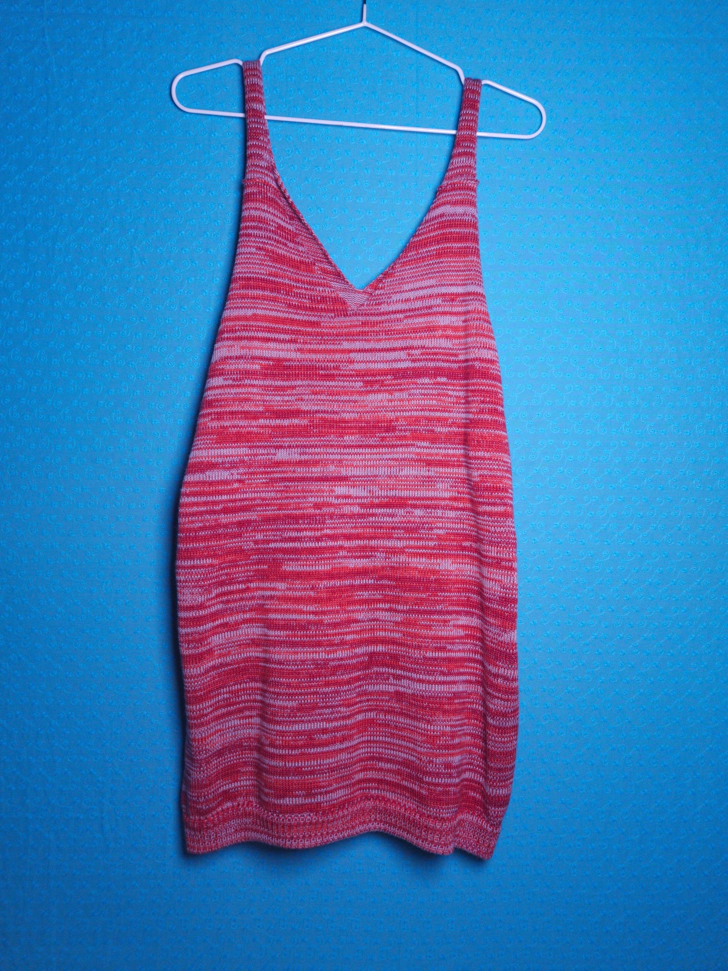 Dungaree Dress - Red