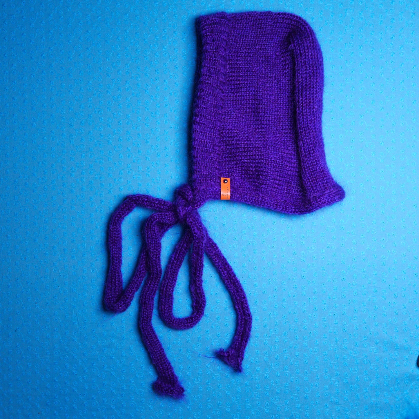Mohair Bonnet - Purple