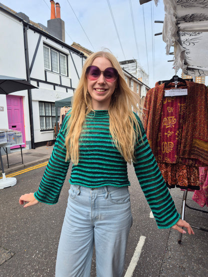 Striped Jumpers Autumn Winter by Dot Knits