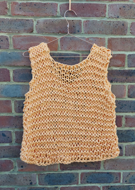 Chunky Hand Knitted Summer Top