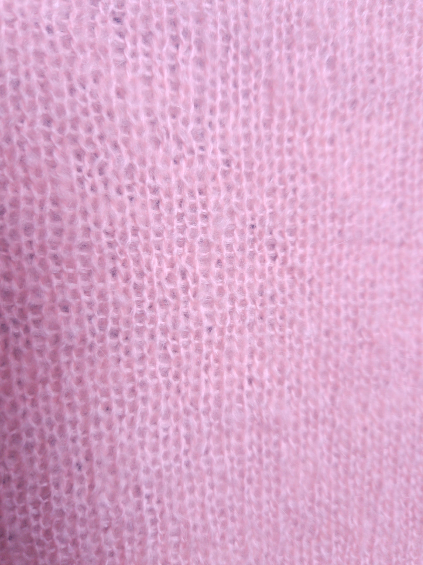 Loose Fit Jumper - Pink Mohair