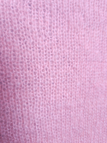 Loose Fit Jumper - Pink Mohair