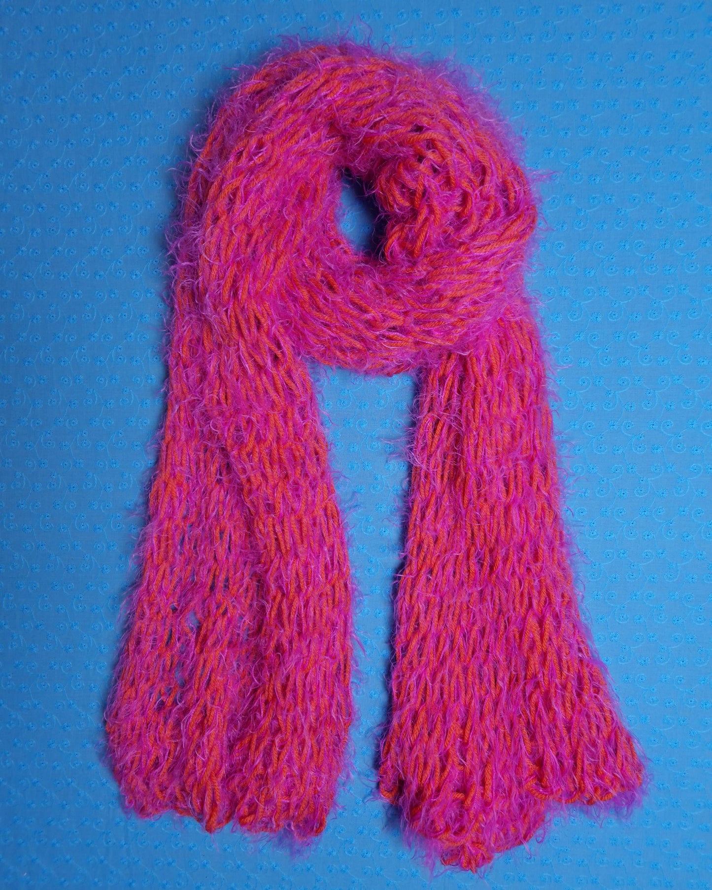 Super Soft Chunky Scarf - Fuchsia