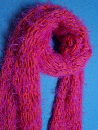 Super Soft Chunky Scarf - Fuchsia