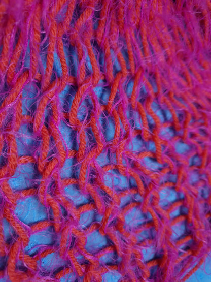 Super Soft Chunky Scarf - Fuchsia