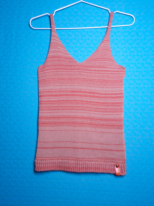 Vest Top Cotton Tan