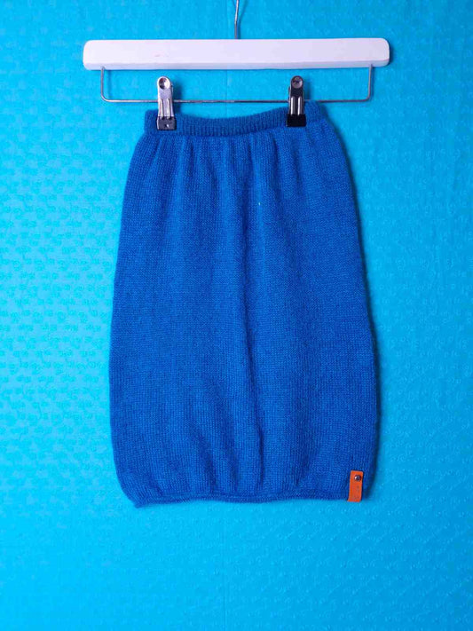 Mohair Skirt - Blue (Sample)