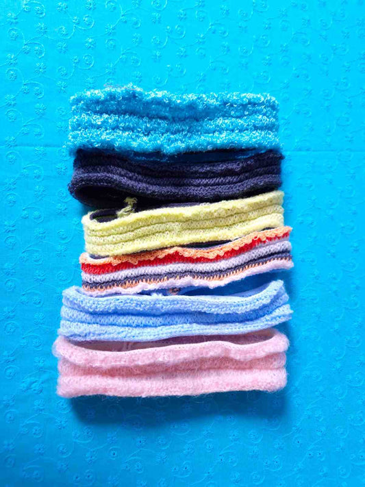 Elasticated Knit Headband Bundle