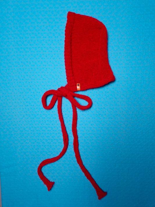 Mohair Bonnet - Red