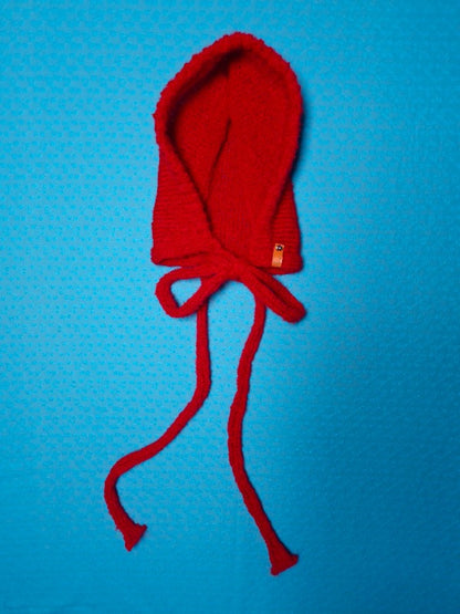 Mohair Bonnet - Red