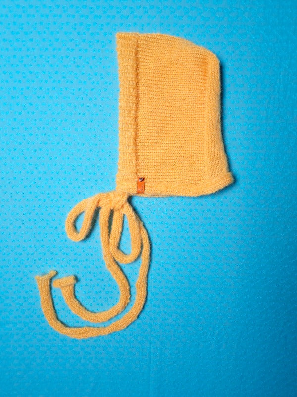 Mohair Bonnet - Yellow