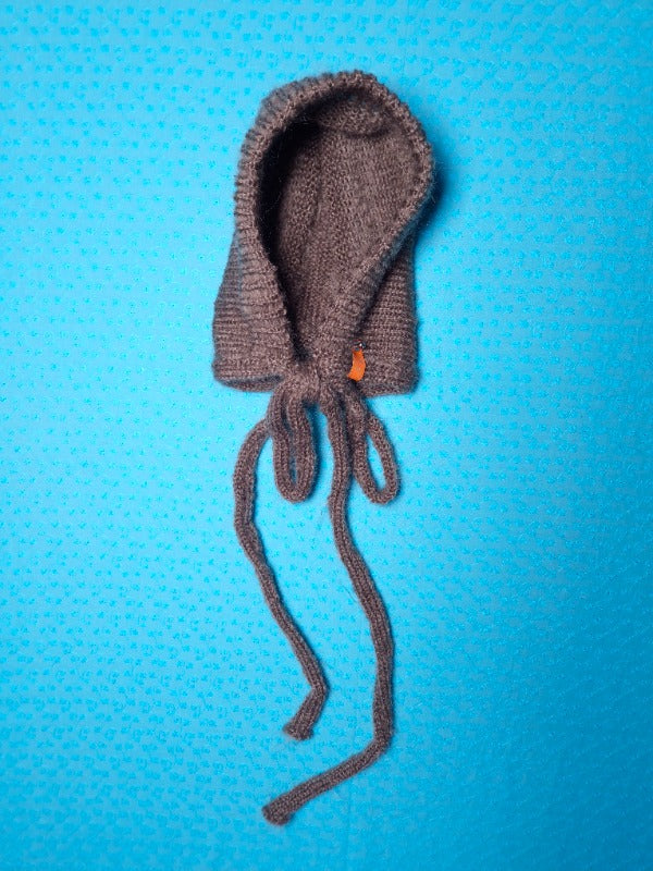 Mohair Bonnet - Brown