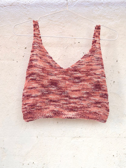 Bouclé Crop Tops by Dot Knits