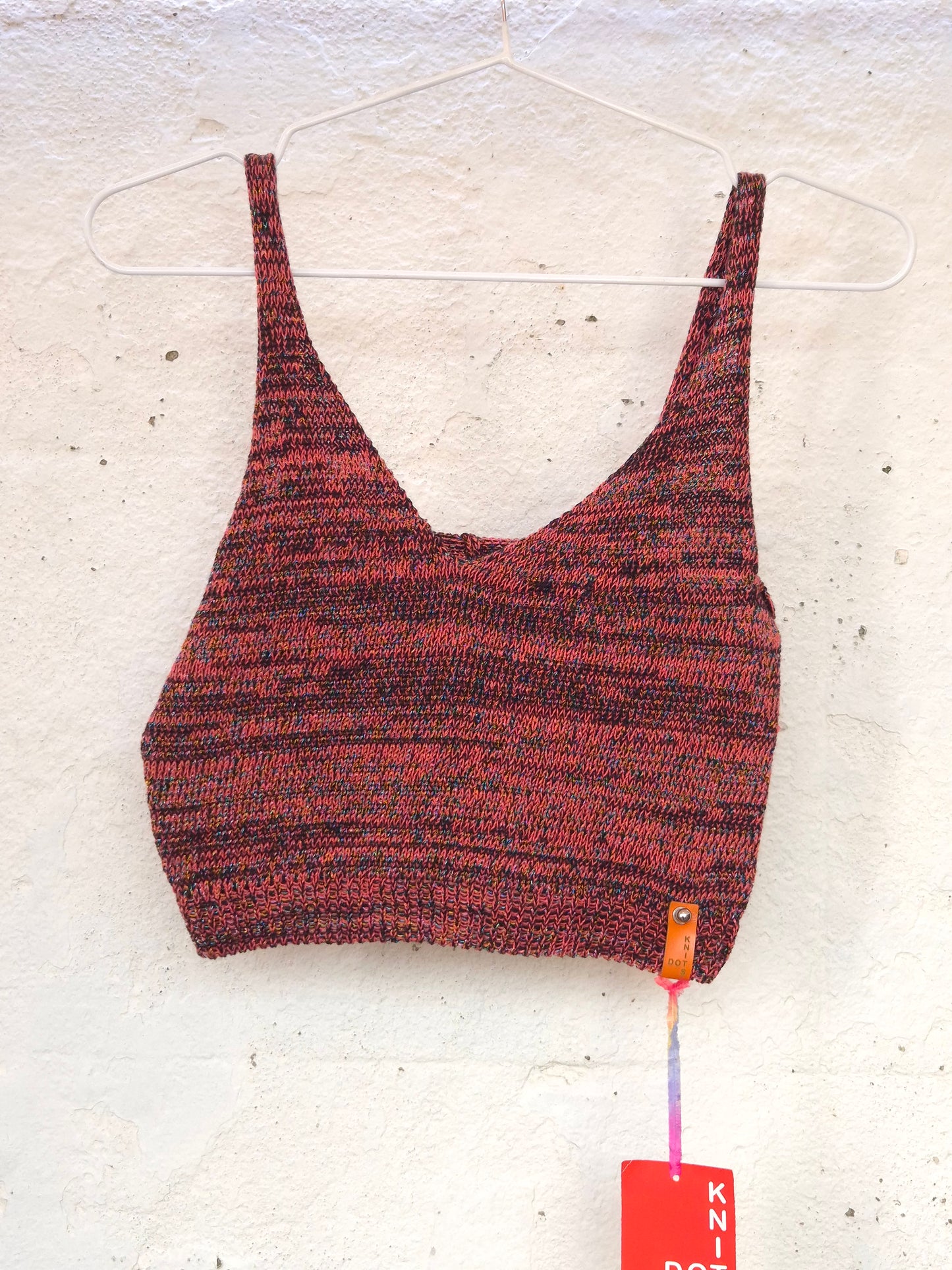 Glittery Crop Tops by Dot Knits