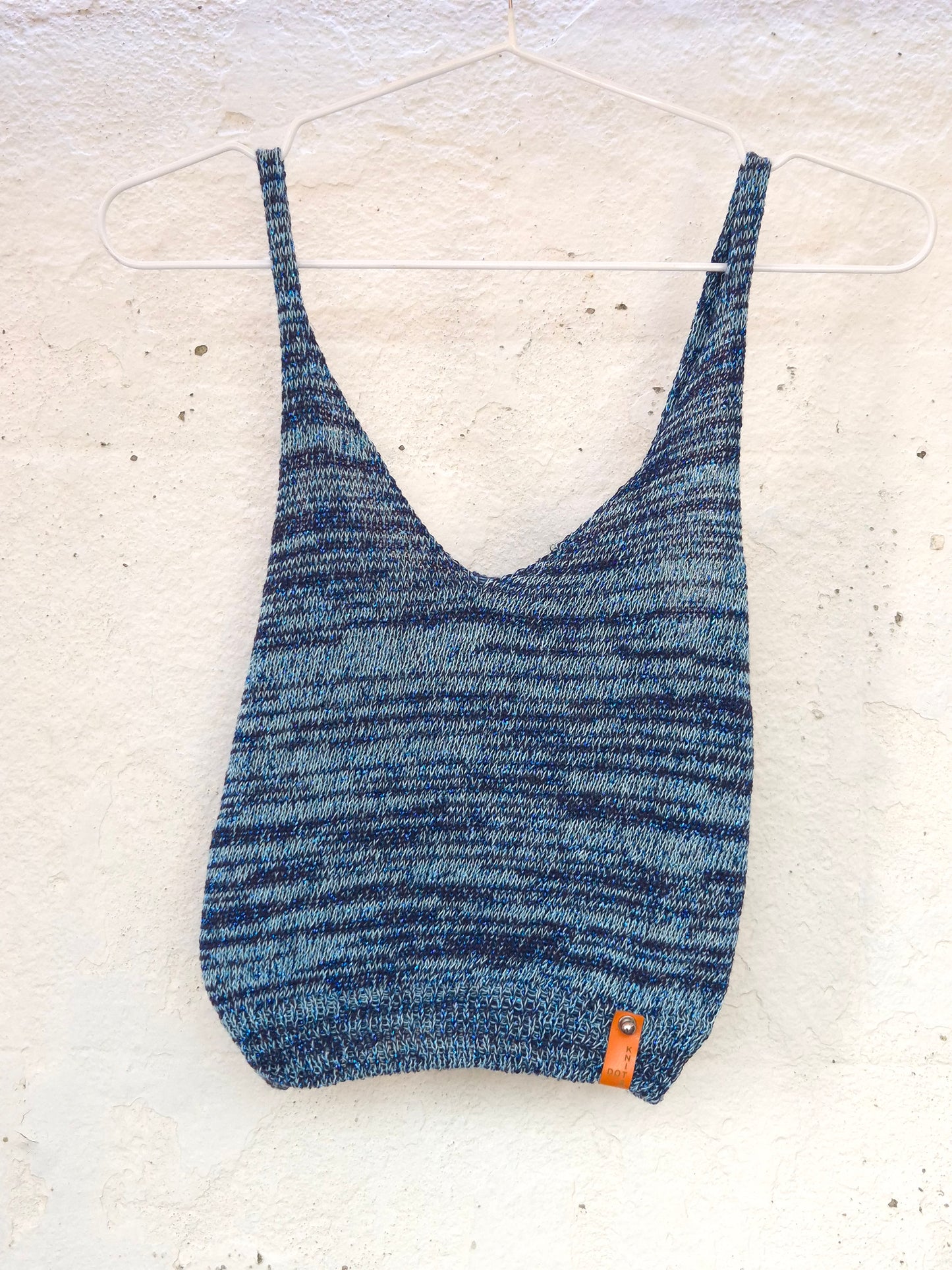 Glittery Crop Tops by Dot Knits