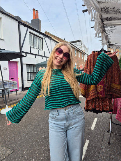 Striped Jumpers Autumn Winter by Dot Knits