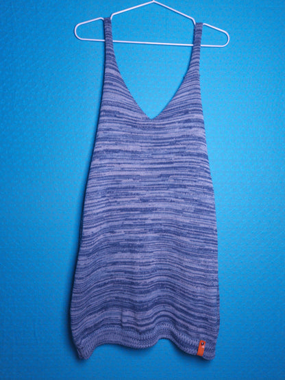 Dungaree Dress - Blue