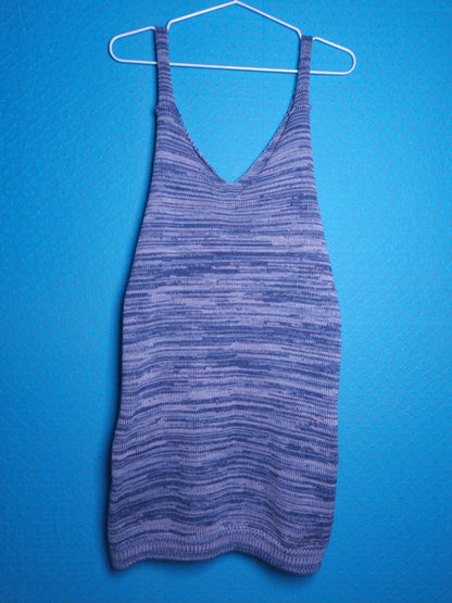 Dungaree Dress - Blue
