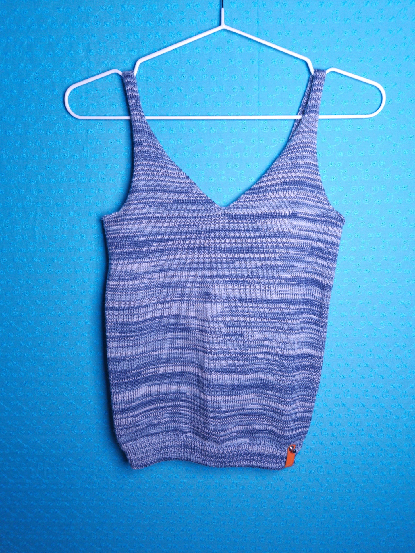 Vest Top - Merino Blue