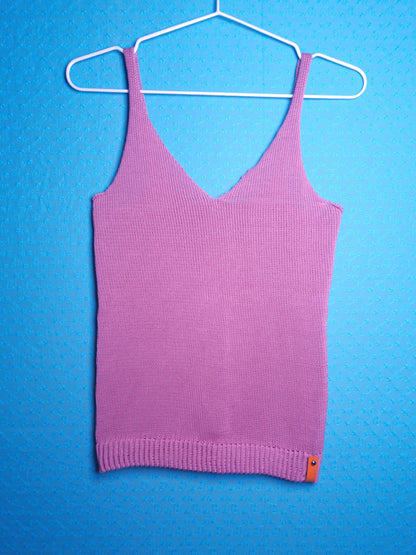 Vest Top Organic Cotton Blush