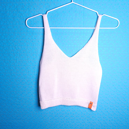 Crop Top Organic Cotton Cream