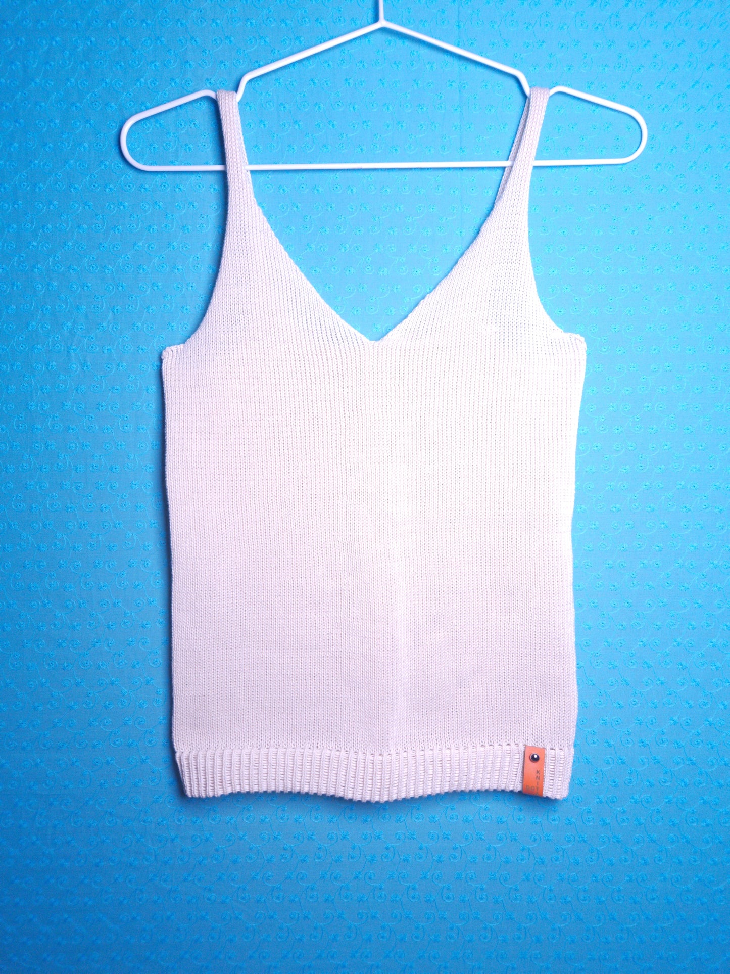 Vest Top Organic Cotton Cream