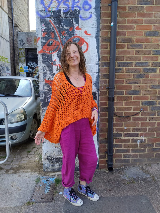 Summer Pullover - Orange