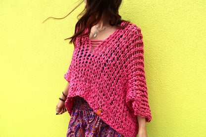 Summer Pullover - Pink