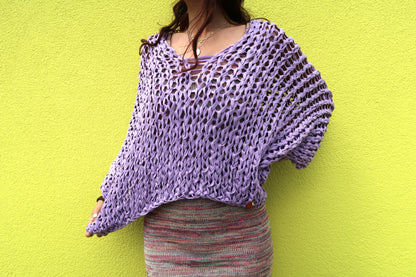 Summer Pullover - Lilac