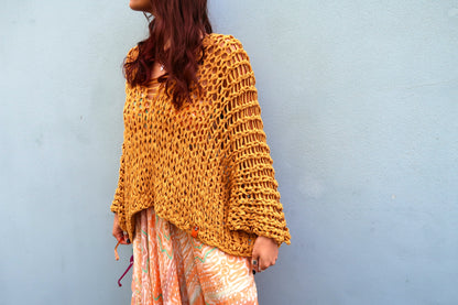 Summer Pullover - Mustard