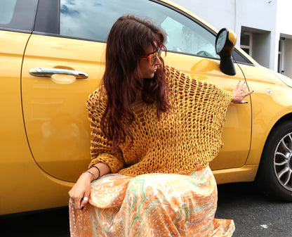 Summer Pullover - Mustard