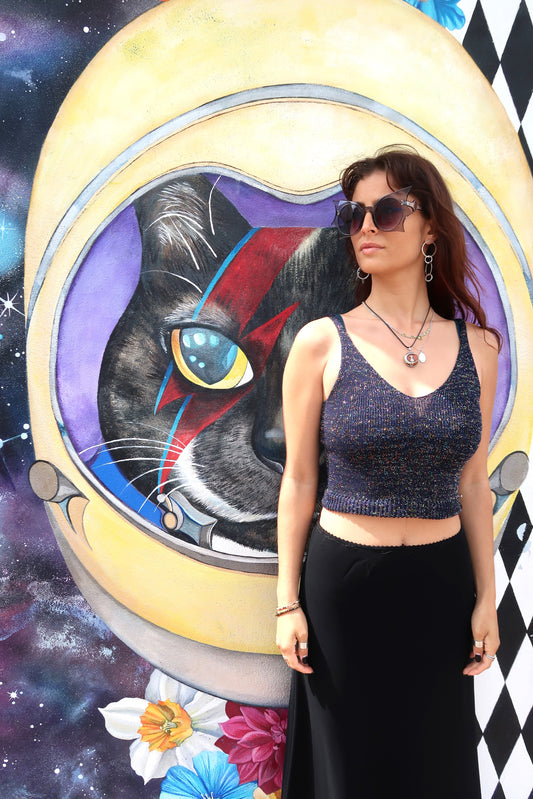 Crop Top Night Sky