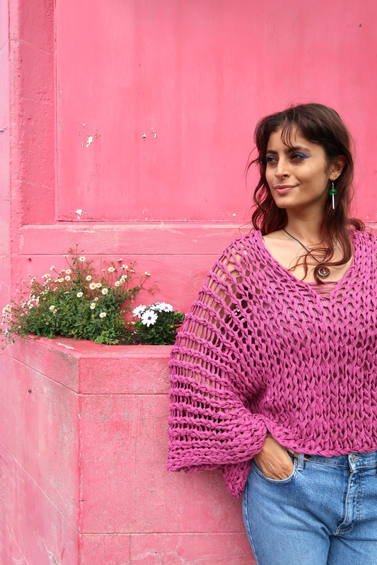 Summer Pullover - Maroon