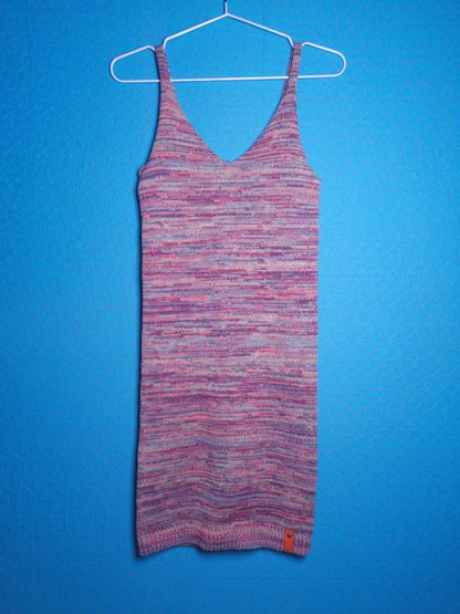 Knitted Dress - Plum